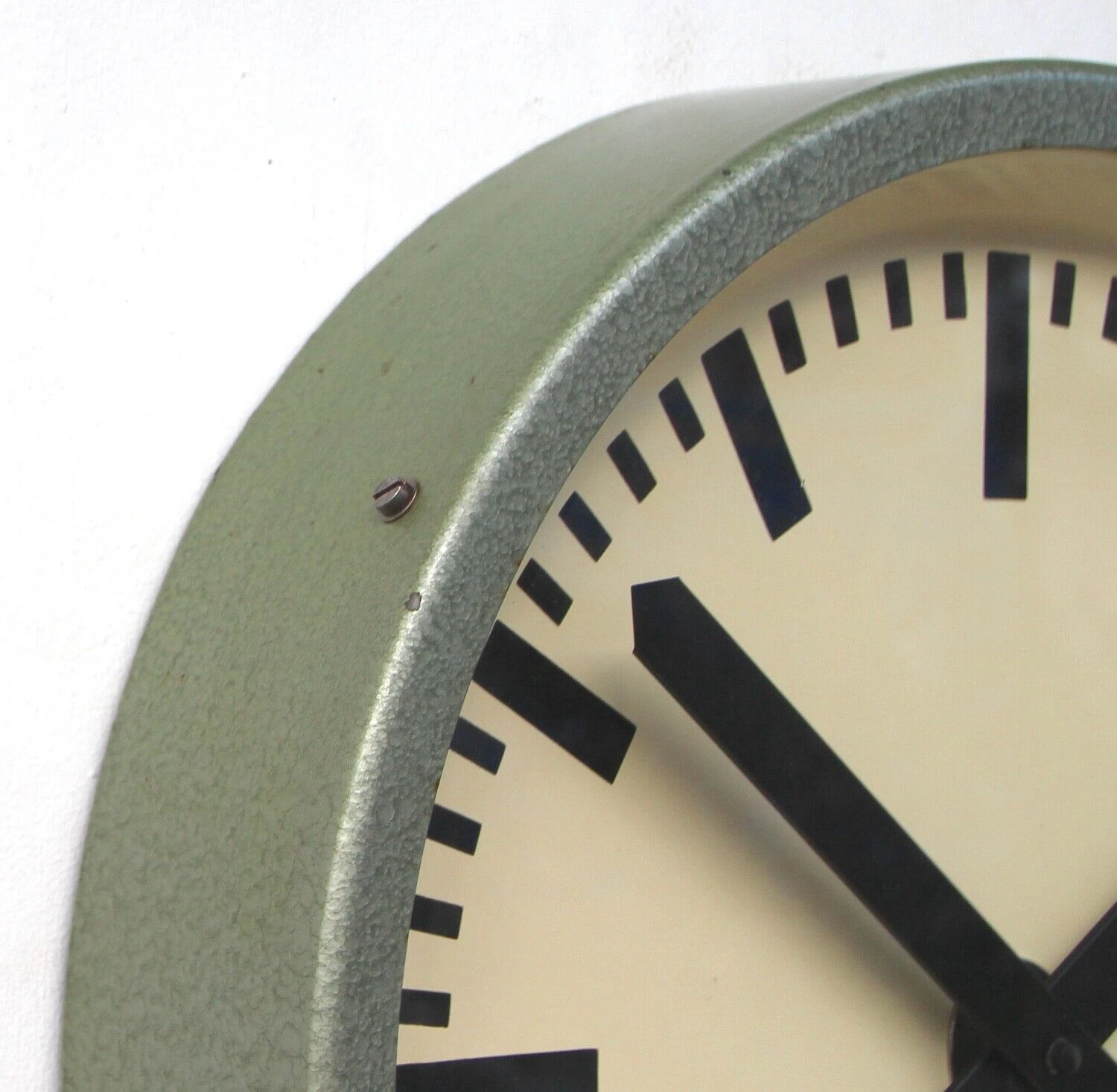Mid Century Wall Clock By Siemens, 1950s