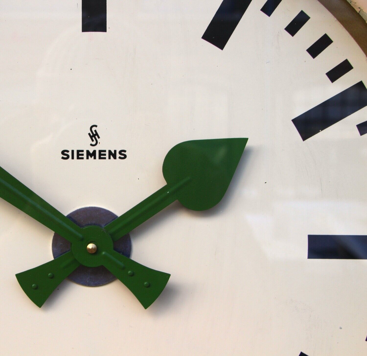 Mid Century Wall Clock By Siemens, 1950s
