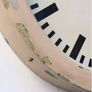 Mid Century Wall Clock By Siemens, 1950s