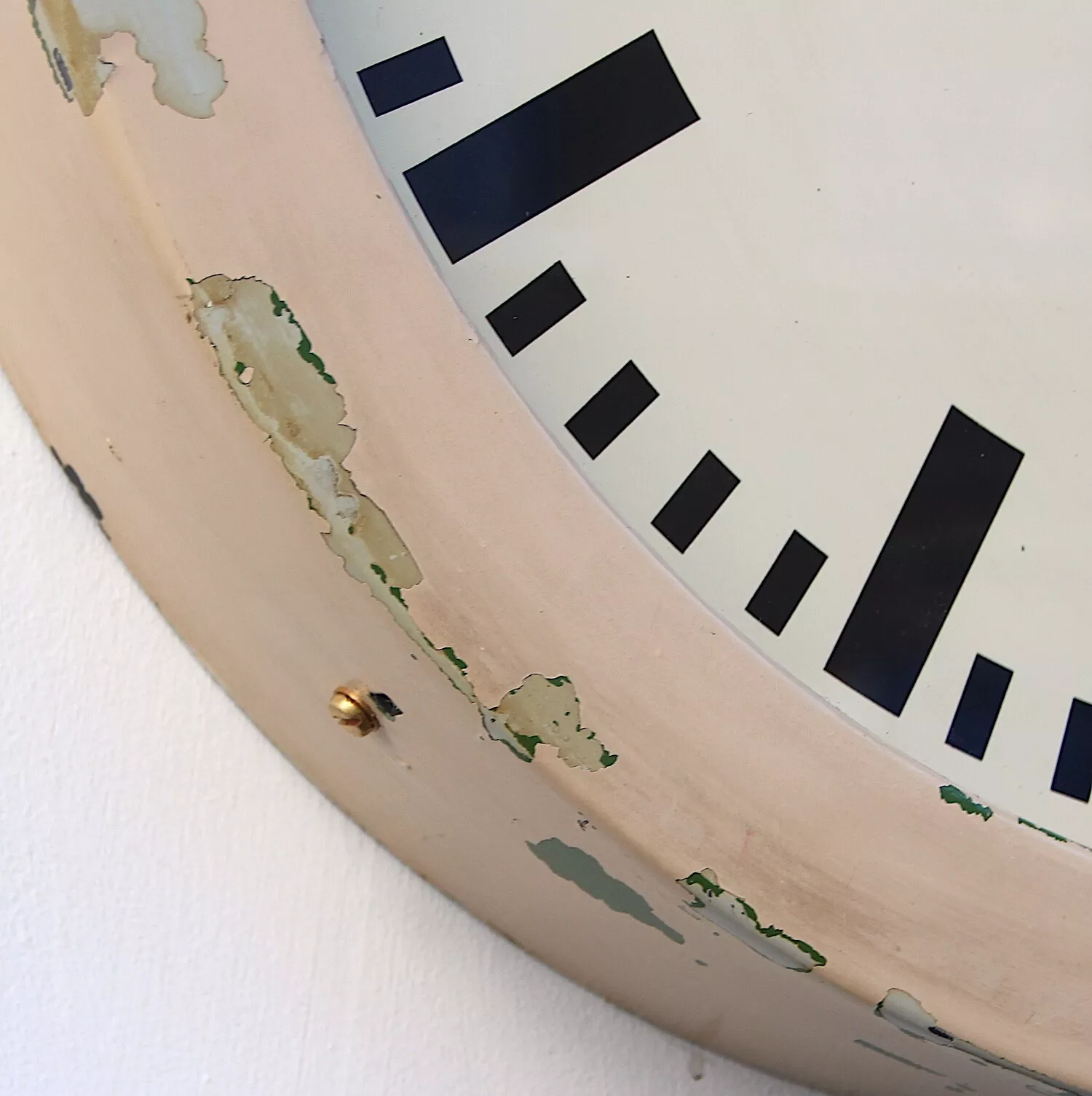 Mid Century Wall Clock By Siemens, 1950s