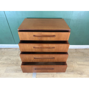 Vintage Mid Century Teak G Plan Fresco Chest Of Drawers