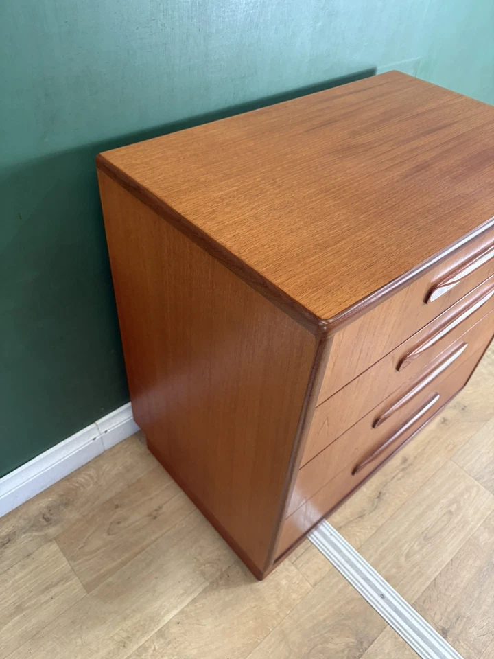 Vintage Mid Century Teak G Plan Fresco Chest Of Drawers