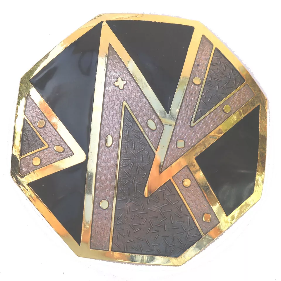 Costume Jewellery: A large quality Art Deco signed Brooch - gift boxed C.20thC