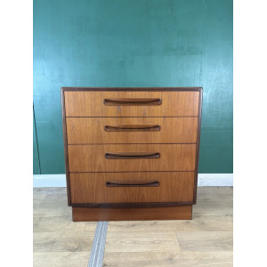 Vintage Mid Century Teak G Plan Fresco Chest Of Drawers