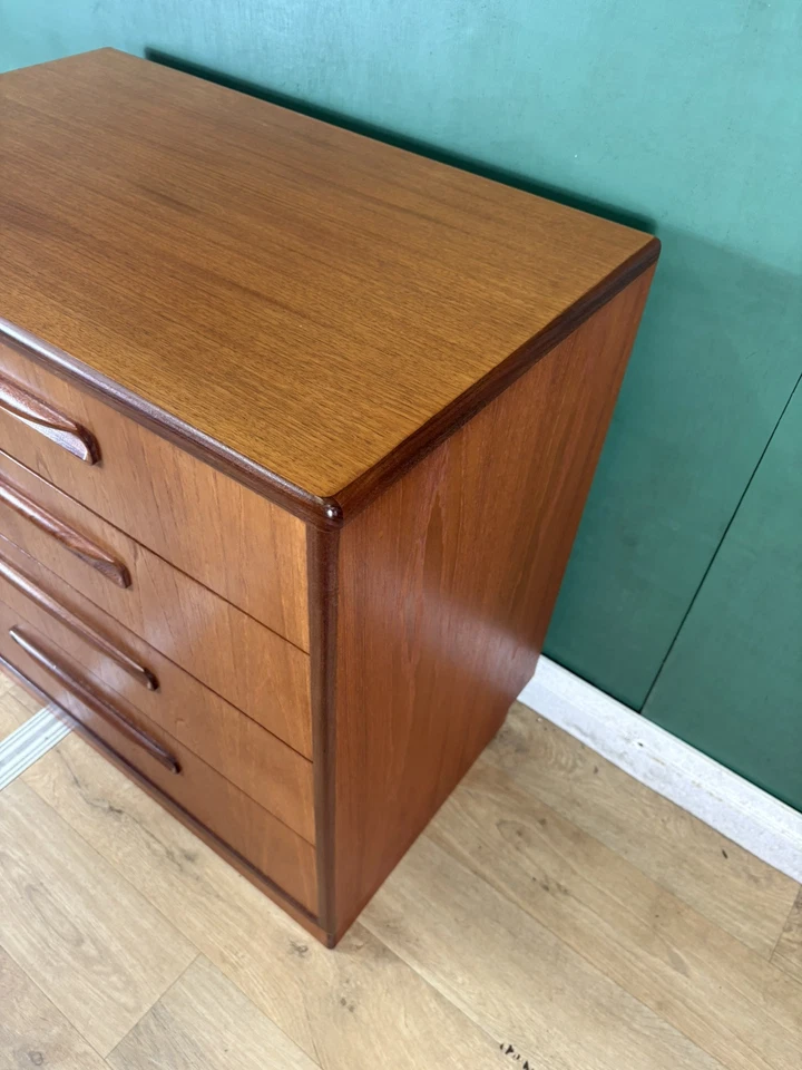 Vintage Mid Century Teak G Plan Fresco Chest Of Drawers