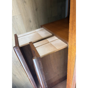 Vintage Mid Century Teak Desk By Stonehill Furniture