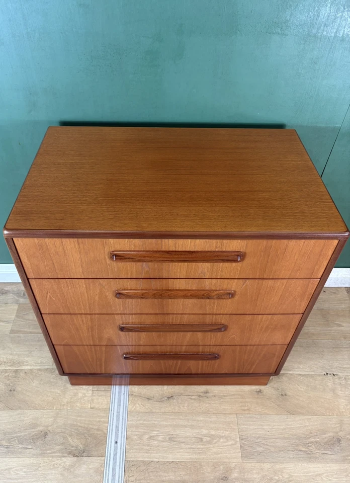 Vintage Mid Century Teak G Plan Fresco Chest Of Drawers