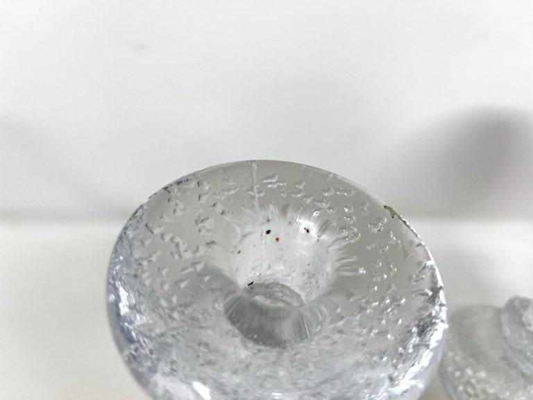 Set of 3 Iittala Finnish Candlesticks Designed by Timo Sarpaneva