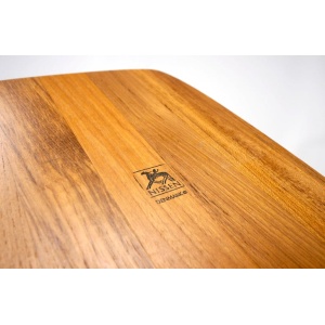 Solid Teak Danish Modern Nissen Carving Platter