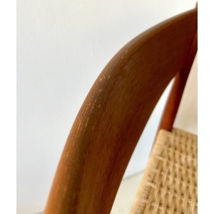 Teak Danish Modern Dining Chair by Poul Volther for Frem Røjle