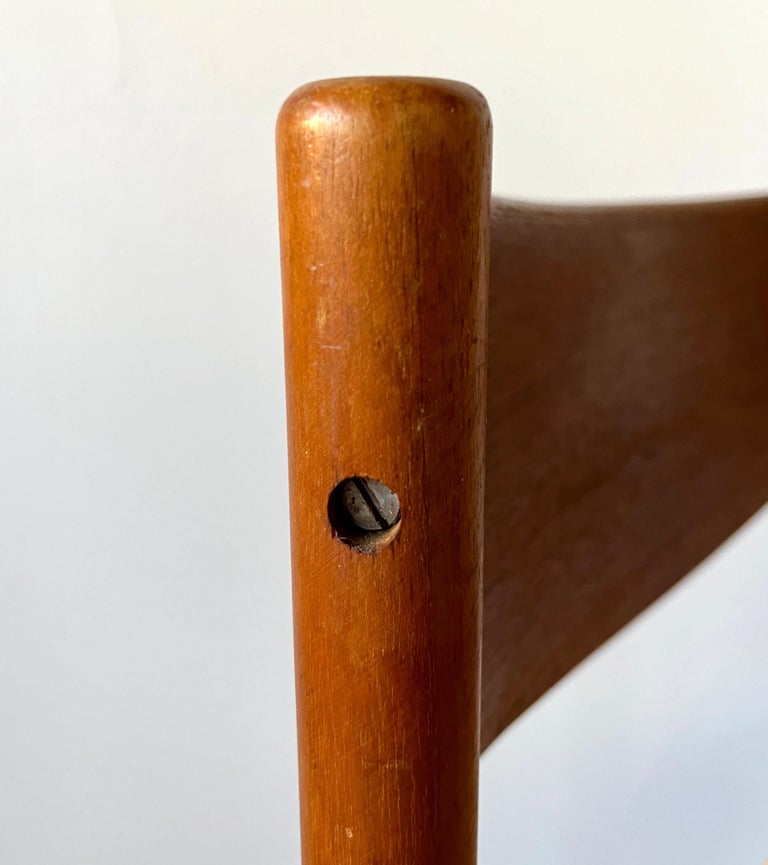 Teak Danish Modern Dining Chair by Poul Volther for Frem Røjle