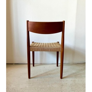 Teak Danish Modern Dining Chair by Poul Volther for Frem Røjle