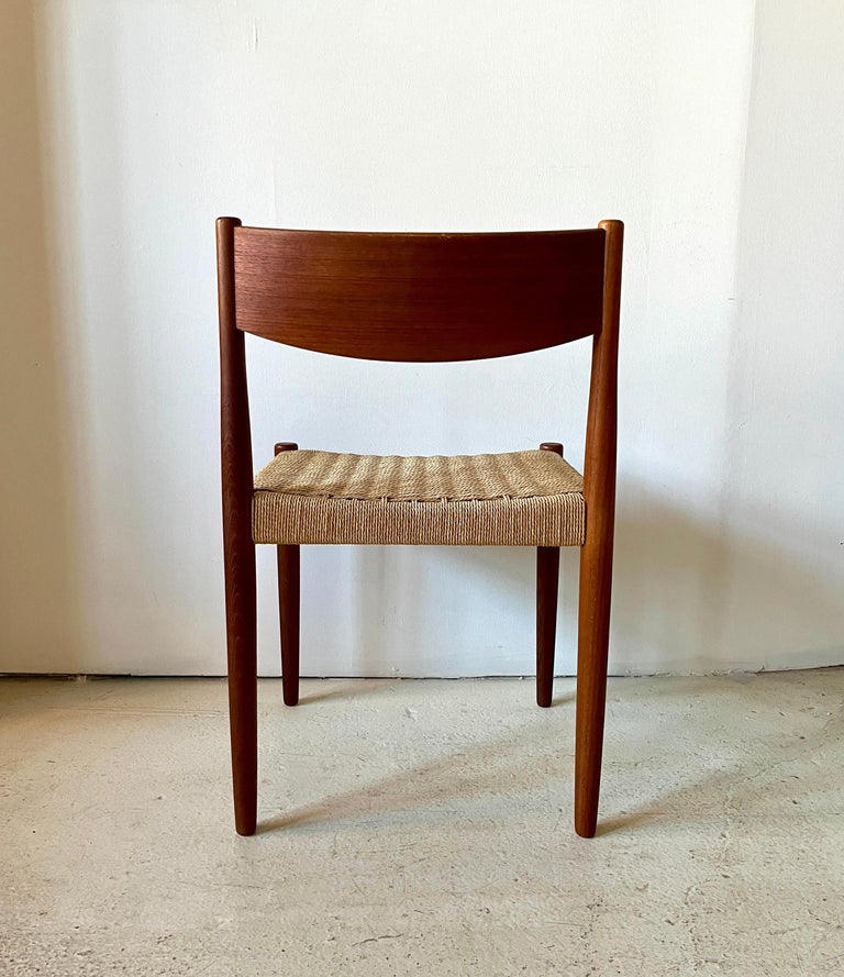 Teak Danish Modern Dining Chair by Poul Volther for Frem Røjle