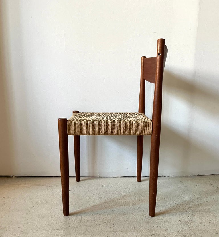 Teak Danish Modern Dining Chair by Poul Volther for Frem Røjle