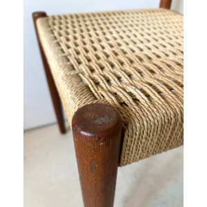 Teak Danish Modern Dining Chair by Poul Volther for Frem Røjle