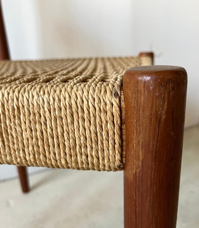 Teak Danish Modern Dining Chair by Poul Volther for Frem Røjle