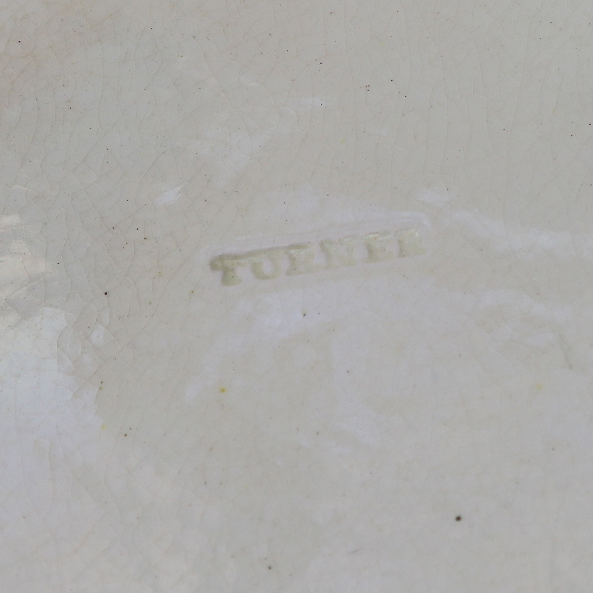 A fine antique Georgian Turner Creamware pottery pierced & moulded Plate C.1785