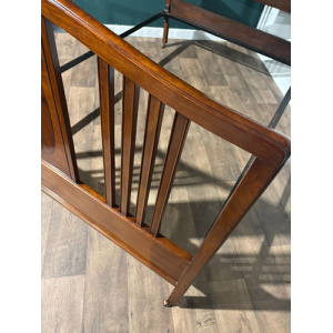 Vintage Mahogany Double Bed Stead