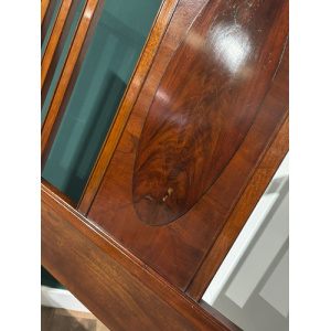 Vintage Mahogany Double Bed Stead