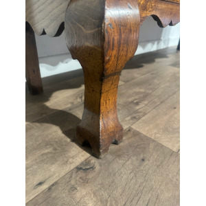 Vintage Oak Dresser With Rack