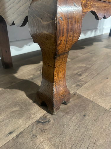 Vintage Oak Dresser With Rack