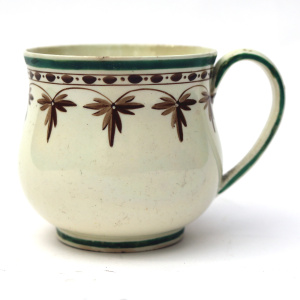 A good & rare antique Georgian Wedgwood Creamware pottery Ice Custard Cup C.1790