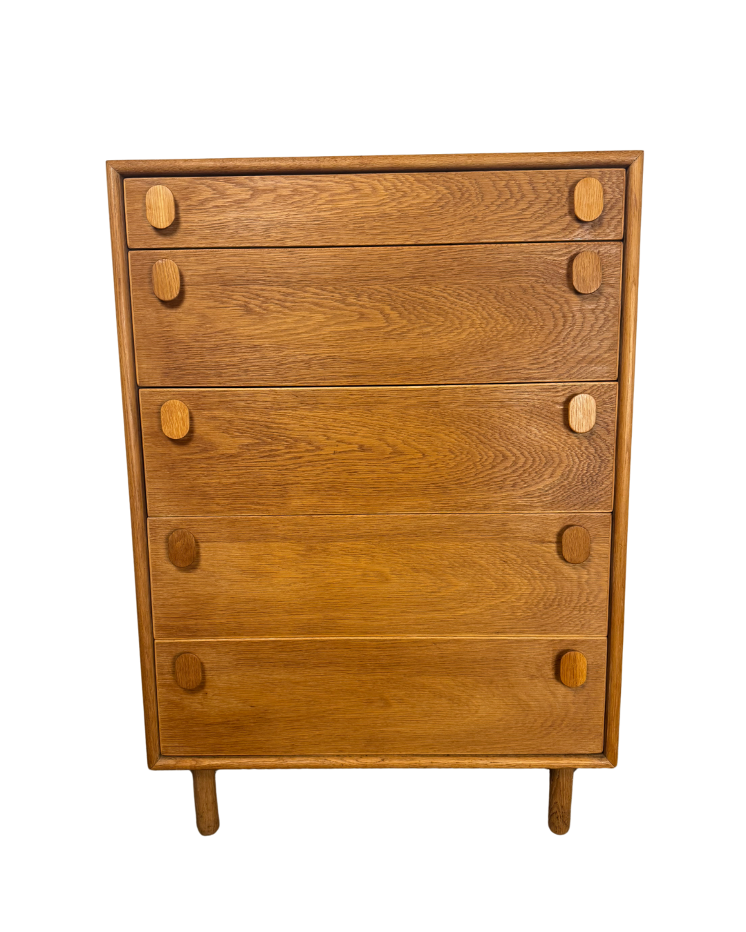 Mid-Century Meredew Tallboy Chest of Drawers by Peter Liley. Early, 1970s