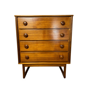 Mid Century Teak G Plan Chest Of Drawers
