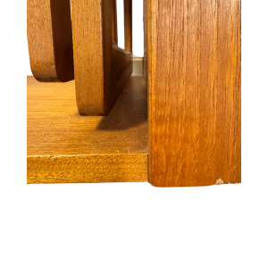 Mid-Century McIntosh Tristor Occasional Tables with Storage. 1960s