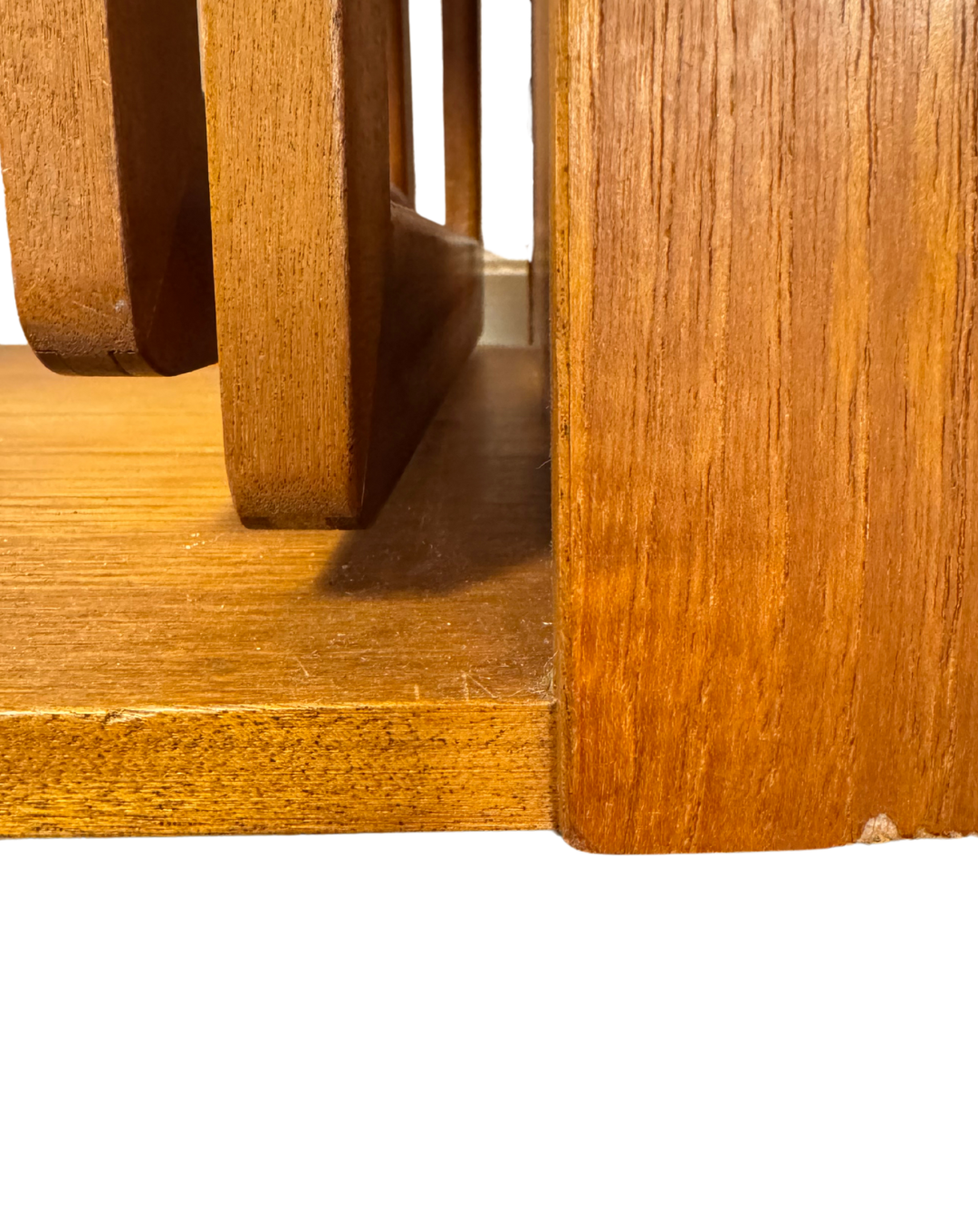 Mid-Century McIntosh Tristor Occasional Tables with Storage. 1960s