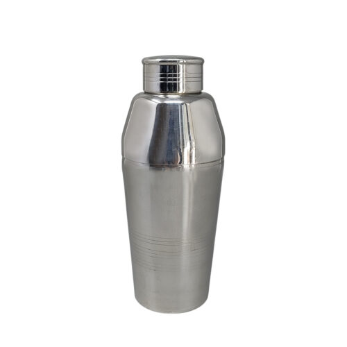 1970s Astonishing Cocktail Shaker by Guy Degrenne in Stainless Steel. Made in France
