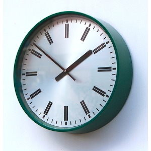 1970s British Office/Commercial Industrial Wall Clock. Fully Guaranteed