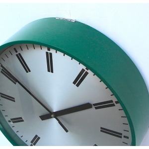 1970s British Office/Commercial Industrial Wall Clock. Fully Guaranteed