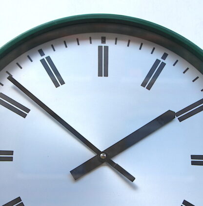 1970s British Office/Commercial Industrial Wall Clock. Fully Guaranteed