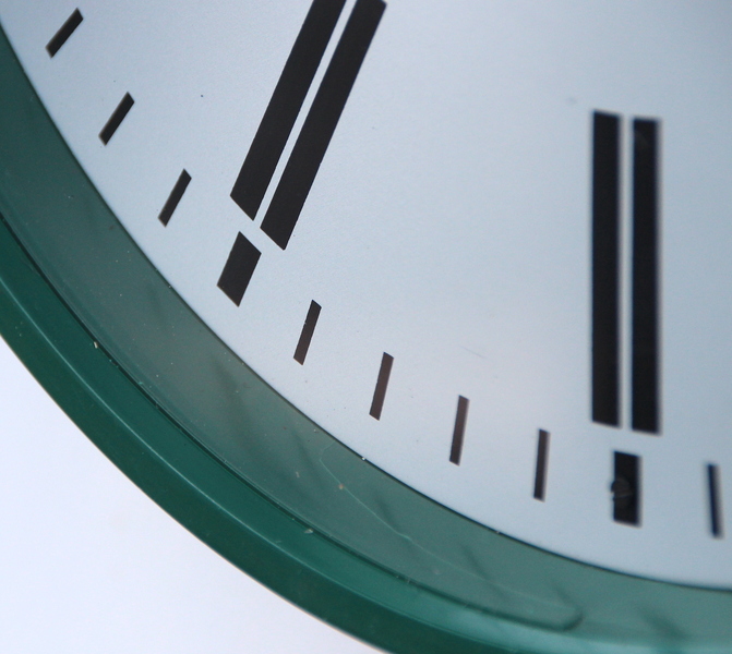 1970s British Office/Commercial Industrial Wall Clock. Fully Guaranteed
