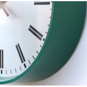 1970s British Office/Commercial Industrial Wall Clock. Fully Guaranteed