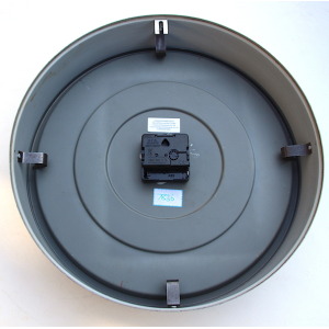 1970s Midcentury Original Industrial Wall Clock Factory. Fully Guaranteed