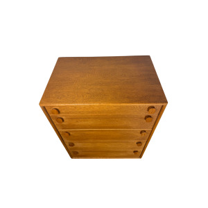 Mid-Century Meredew Tallboy Chest of Drawers by Peter Liley. Early, 1970s