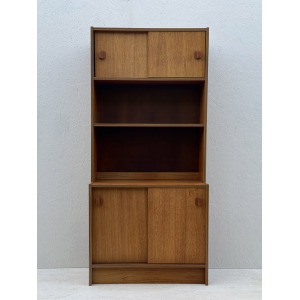 Mid Century, Modular, Teak, Wall Cabinet