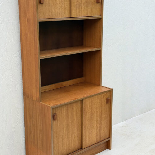 Mid Century, Modular, Teak, Wall Cabinet