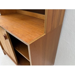 Mid Century, Modular, Teak, Wall Cabinet