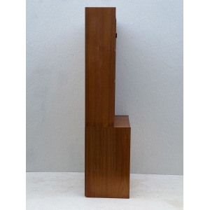 Mid Century, Modular, Teak, Wall Cabinet