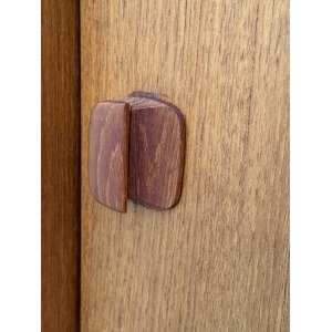 Mid Century, Modular, Teak, Wall Cabinet