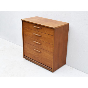 Vintage Mid Century Teak Austinsuite Chest Of Drawers