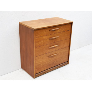 Vintage Mid Century Teak Austinsuite Chest Of Drawers