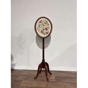 20th Century Ladies Needlework Fire Screen