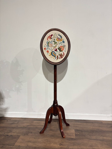 20th Century Ladies Needlework Fire Screen