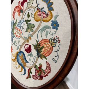 20th Century Ladies Needlework Fire Screen