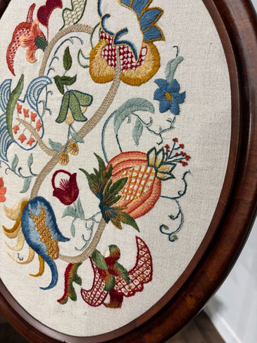 20th Century Ladies Needlework Fire Screen