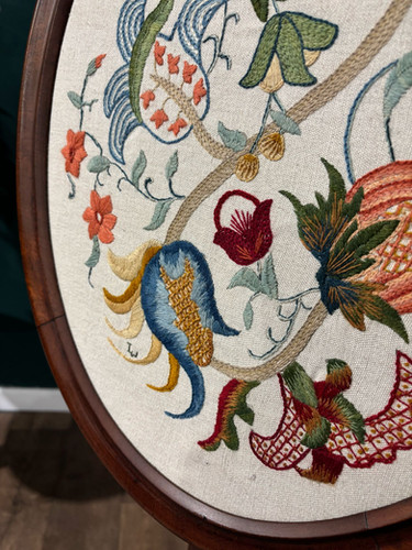 20th Century Ladies Needlework Fire Screen